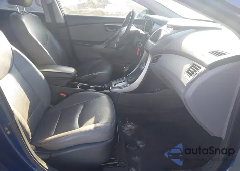 2013 Hyundai Elantra Limited из США, поврежденный, VIN KMHDH4AE8DU715372